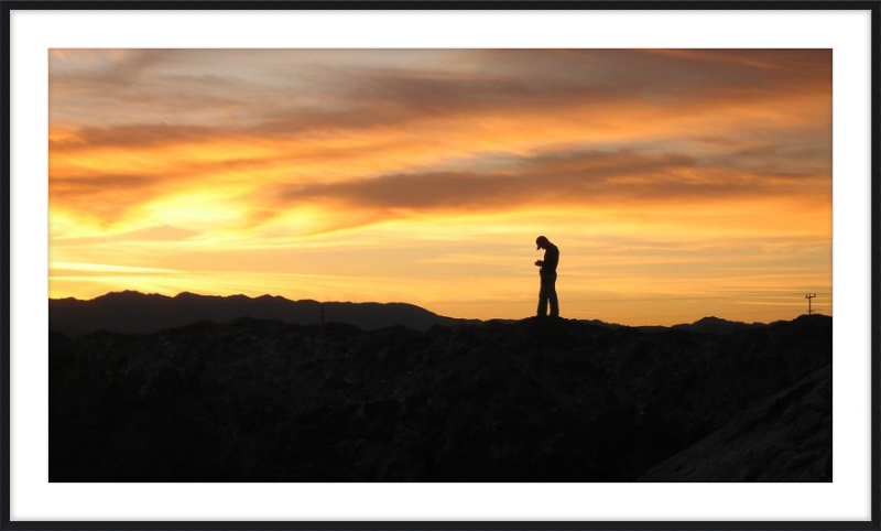 Sunset Salt Flats