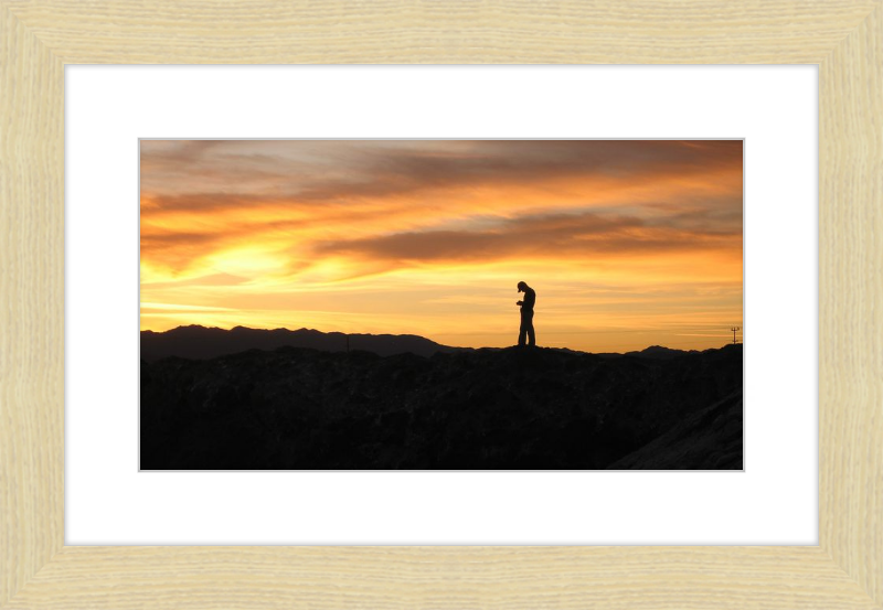Sunset Salt Flats
