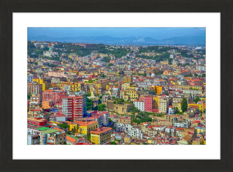 Colorful Naples, Italy