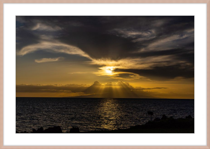 Golden Sunset in Maui
