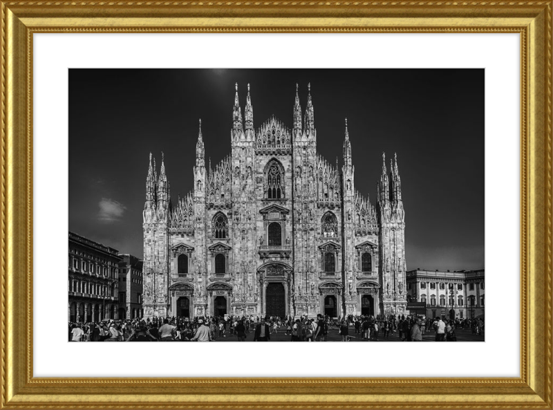 Milan Duomo - B&W