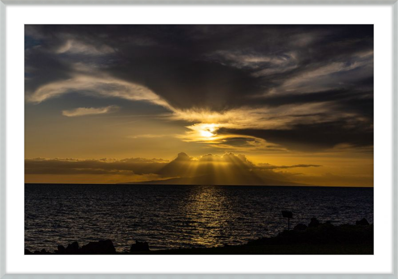 Golden Sunset in Maui