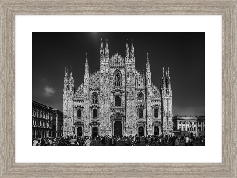 Milan Duomo - B&W