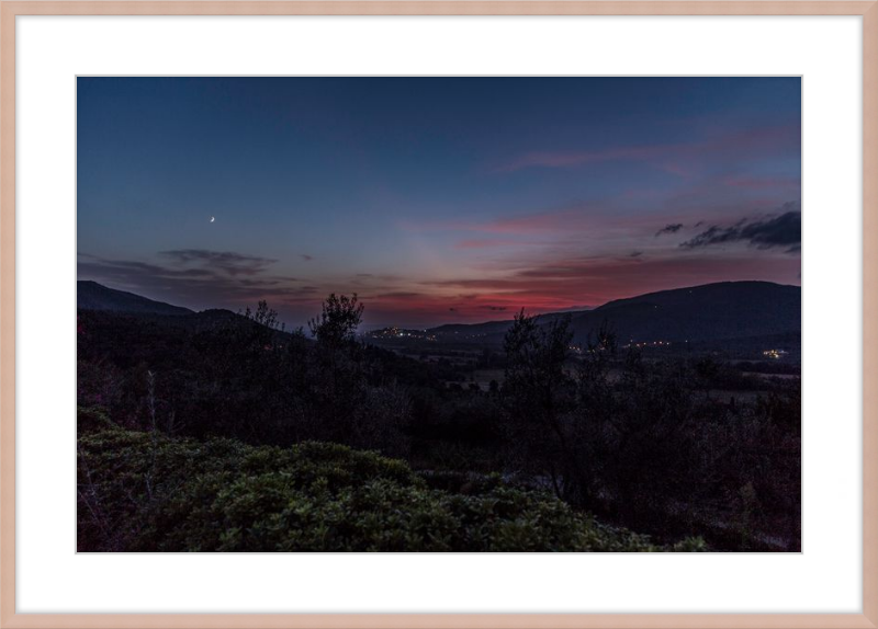 Dusk in Tuscany