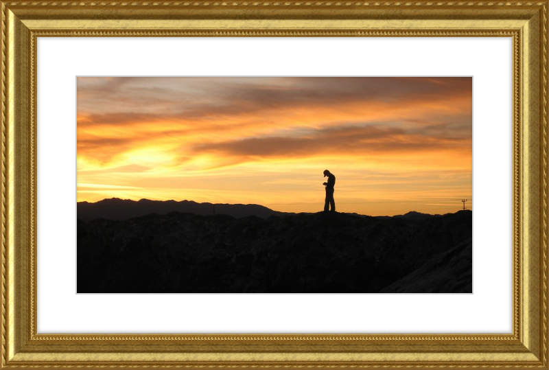 Sunset Salt Flats