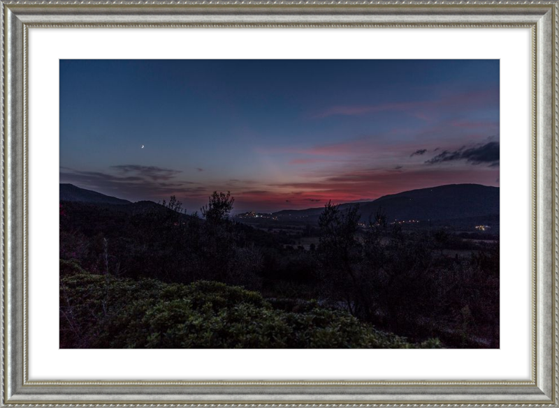 Dusk in Tuscany