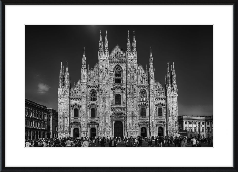 Milan Duomo - B&W