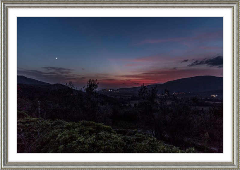 Dusk in Tuscany