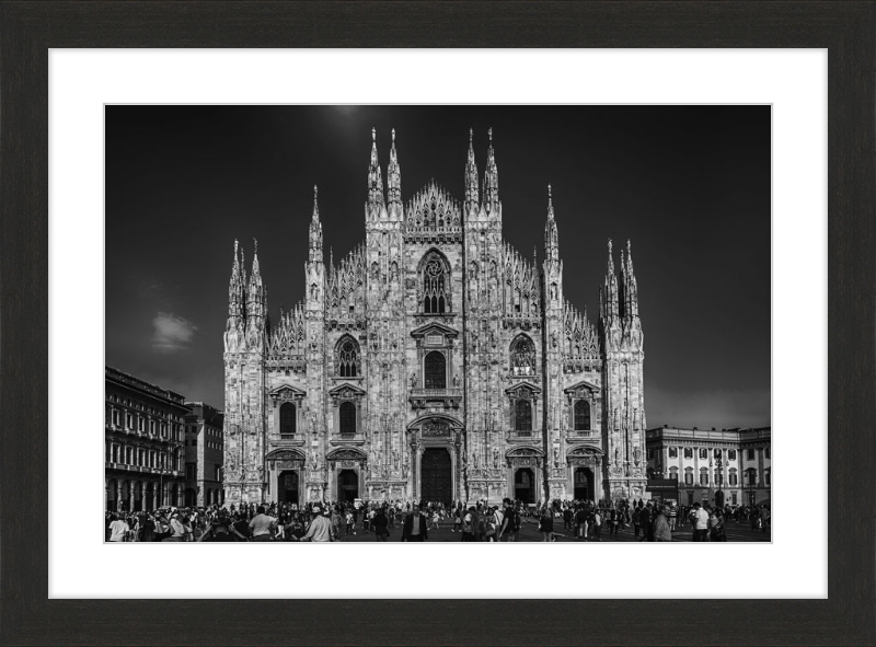 Milan Duomo - B&W