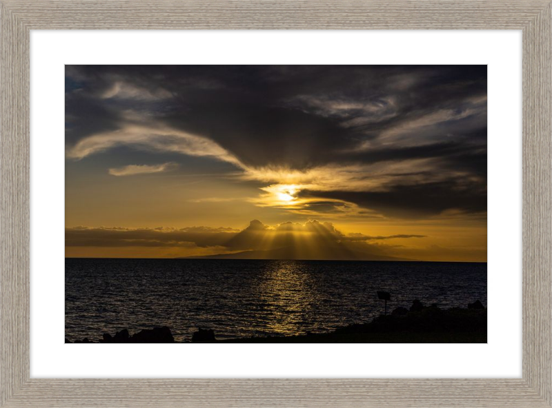 Golden Sunset in Maui