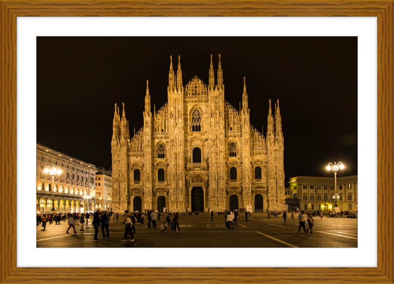 Milan Duomo at Night