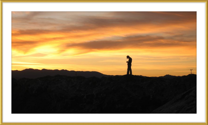 Sunset Salt Flats