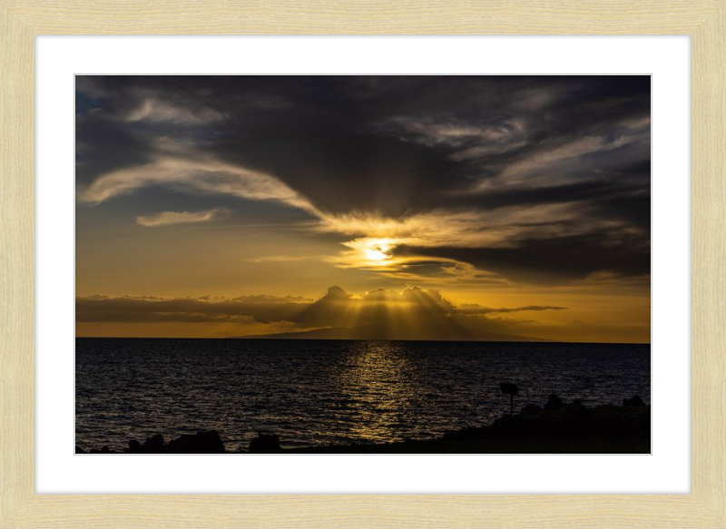 Golden Sunset in Maui