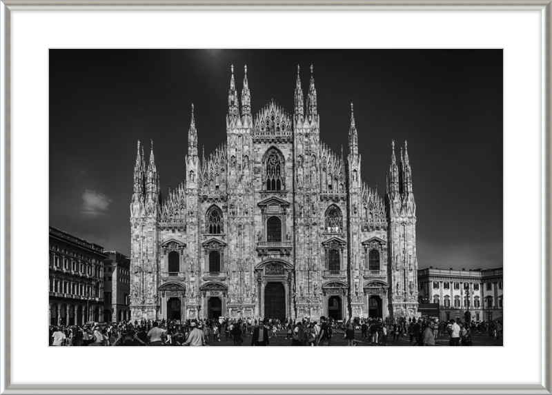 Milan Duomo - B&W