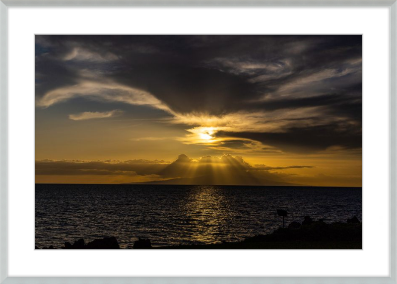 Golden Sunset in Maui