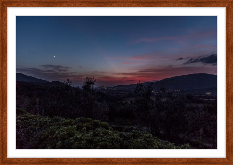 Dusk in Tuscany