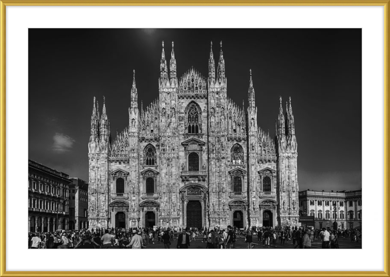 Milan Duomo - B&W