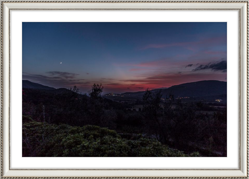 Dusk in Tuscany
