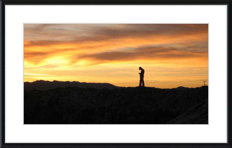 Sunset Salt Flats
