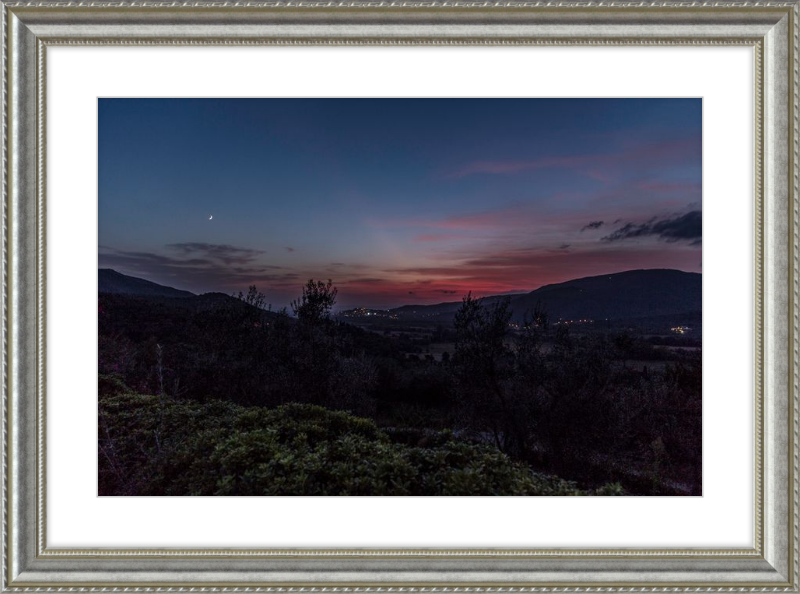 Dusk in Tuscany