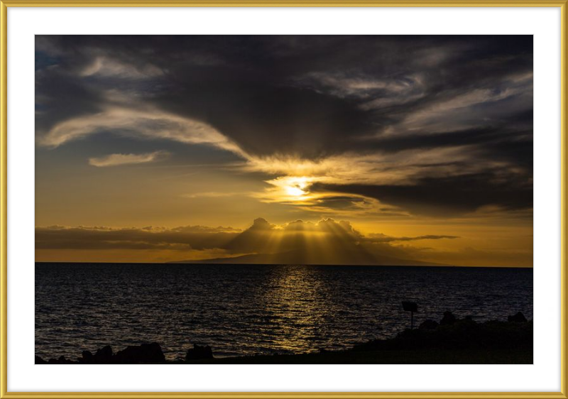 Golden Sunset in Maui