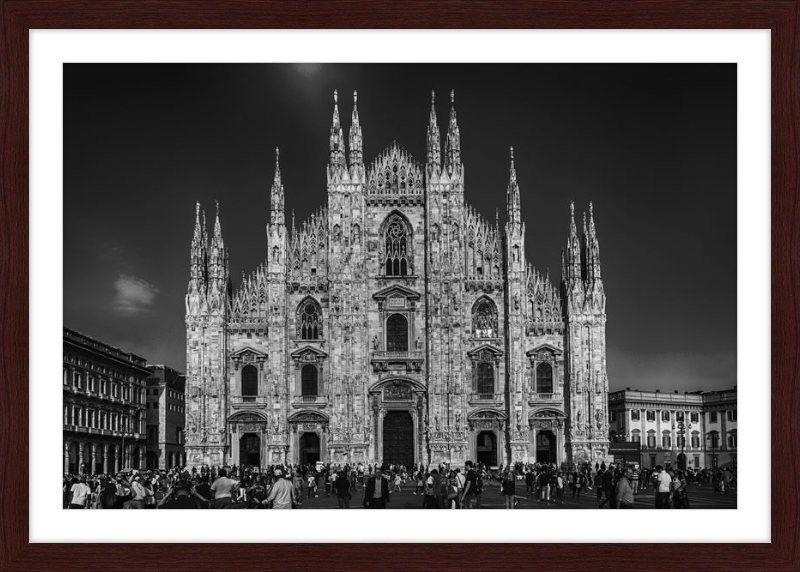 Milan Duomo - B&W