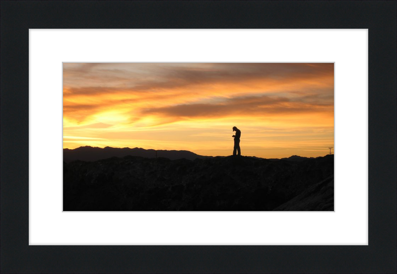 Sunset Salt Flats