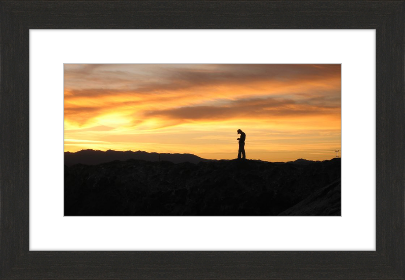 Sunset Salt Flats