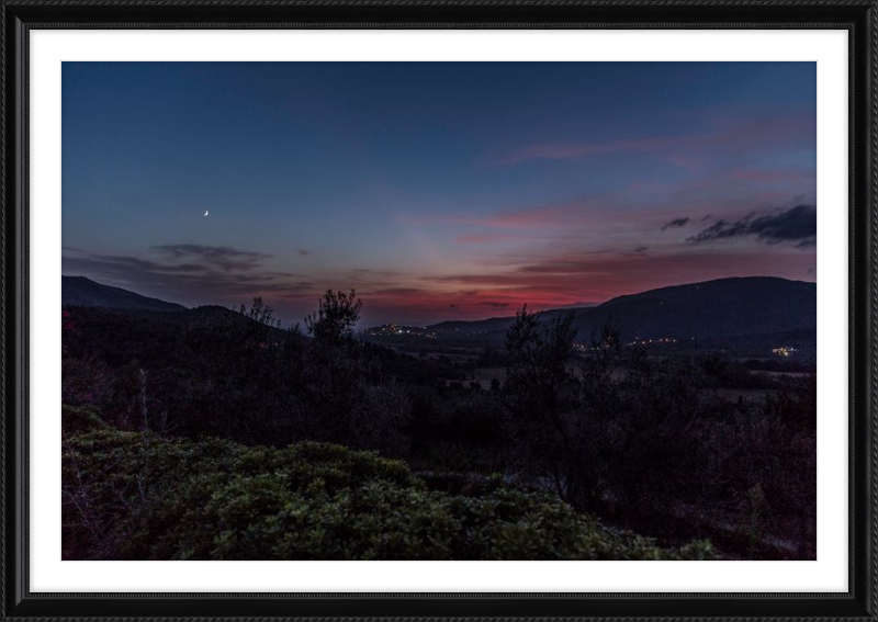 Dusk in Tuscany