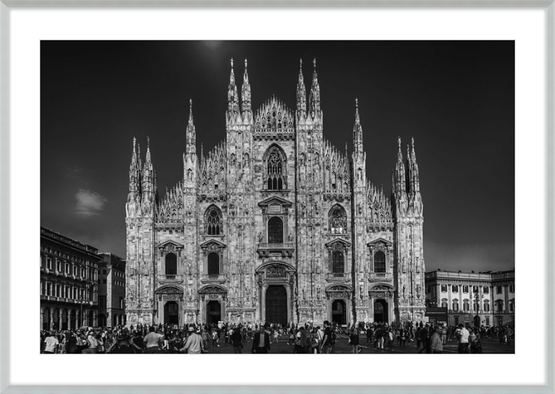 Milan Duomo - B&W