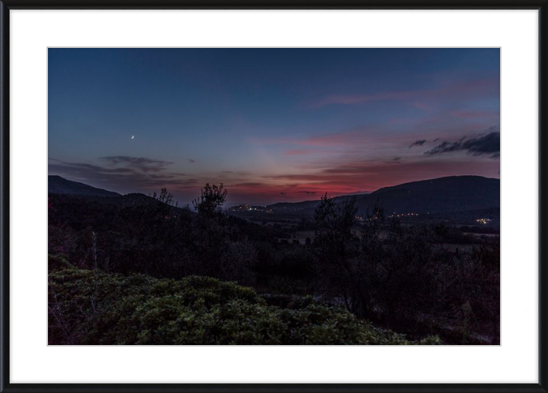 Dusk in Tuscany