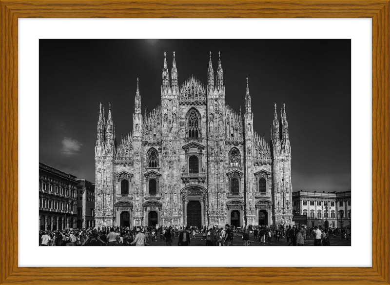 Milan Duomo - B&W
