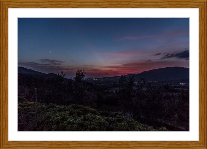 Dusk in Tuscany