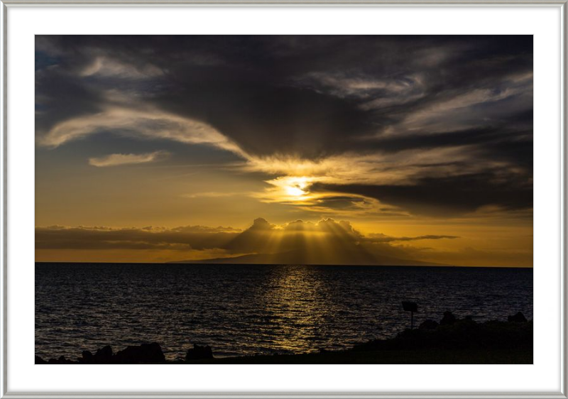 Golden Sunset in Maui