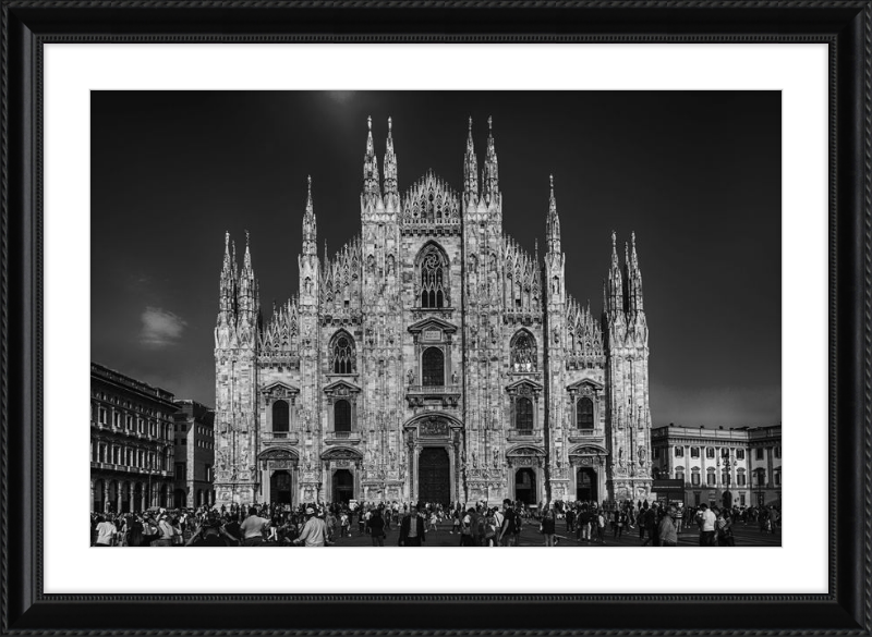 Milan Duomo - B&W