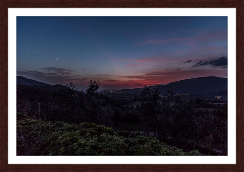 Dusk in Tuscany