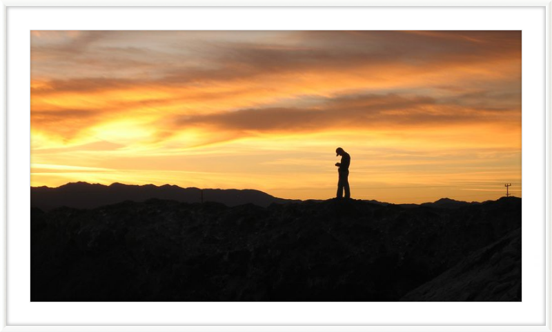 Sunset Salt Flats