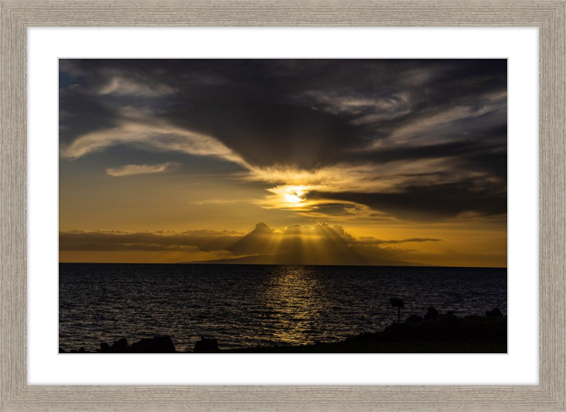 Golden Sunset in Maui