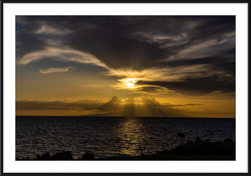 Golden Sunset in Maui