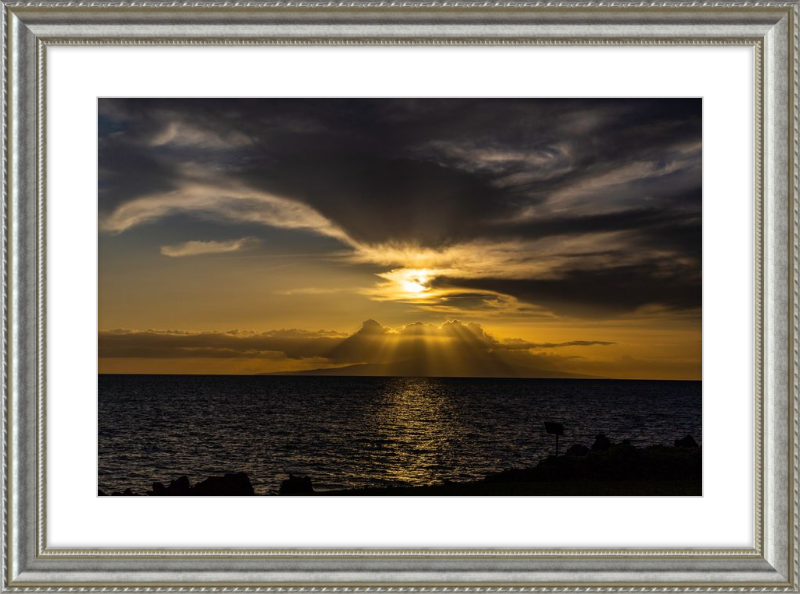 Golden Sunset in Maui