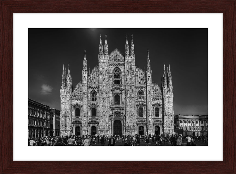 Milan Duomo - B&W