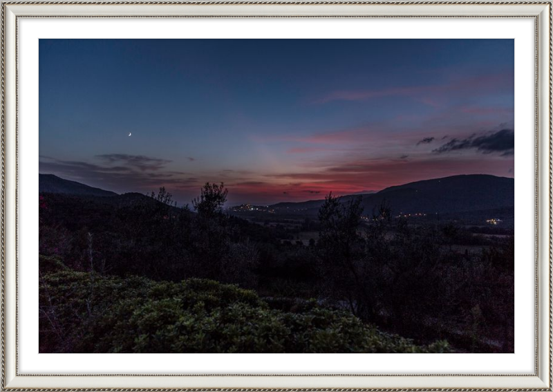 Dusk in Tuscany