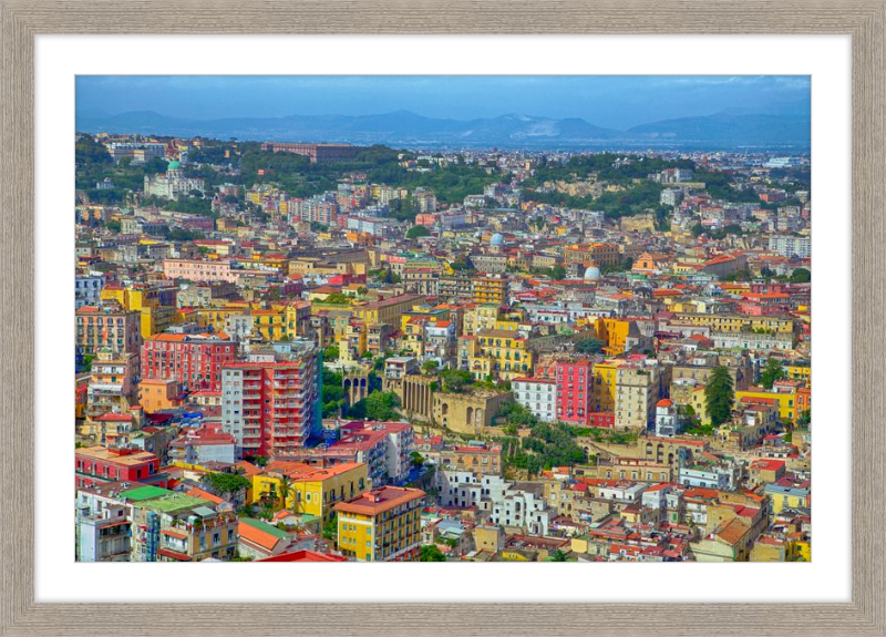 Colorful Naples, Italy