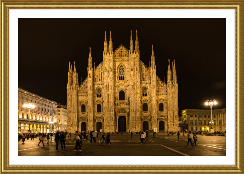 Milan Duomo at Night