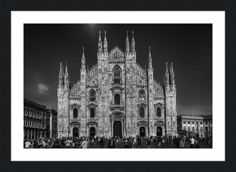 Milan Duomo - B&W