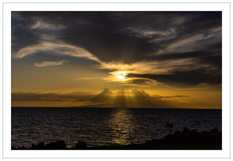 Golden Sunset in Maui