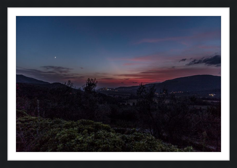 Dusk in Tuscany