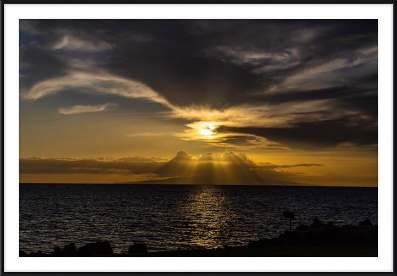 Golden Sunset in Maui