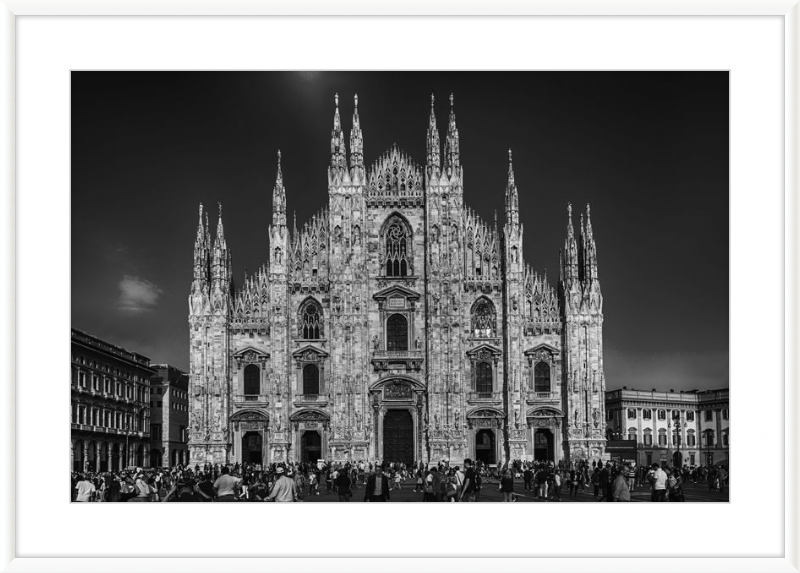 Milan Duomo - B&W
