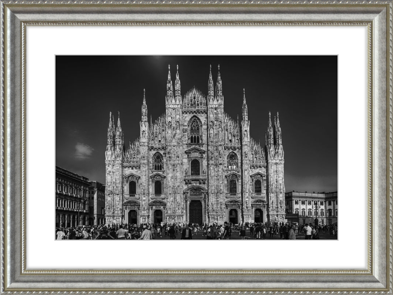 Milan Duomo - B&W